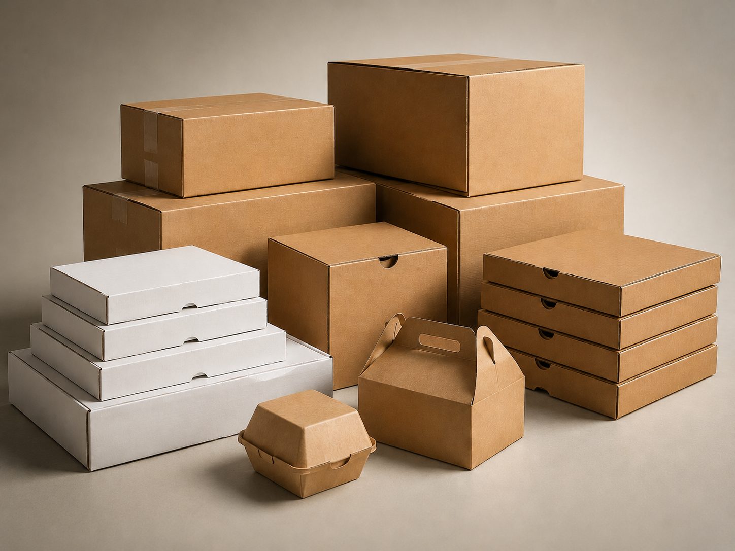 Cartons et boîtes d'expédition